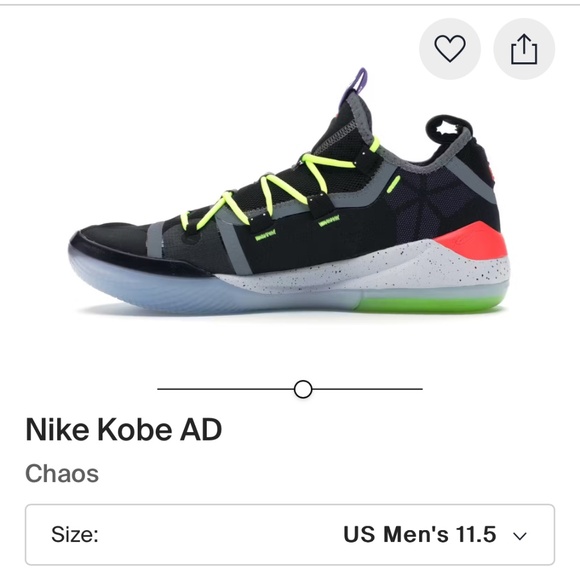 RARE Kobe AD “Joker” - Men Size 11.5